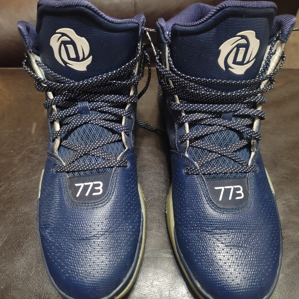 Adidas D Rose Blue Men's Navy Athletic Shoes